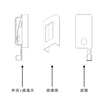 马达热保护器结构